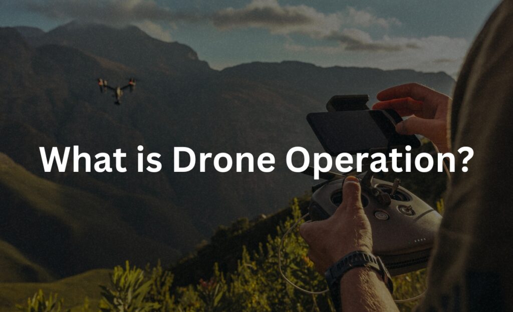 how to track a drone operator