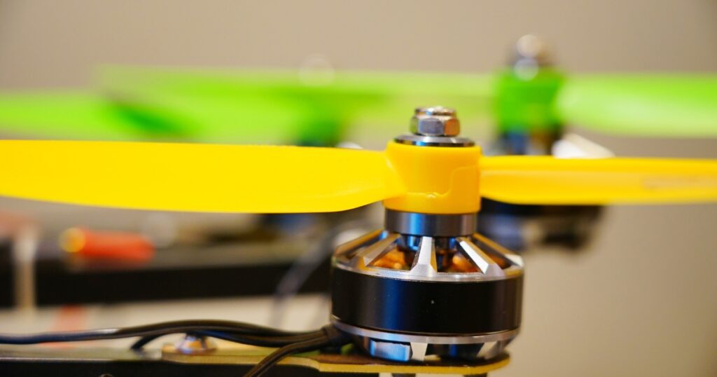 how to fix a drone propeller that won't spin