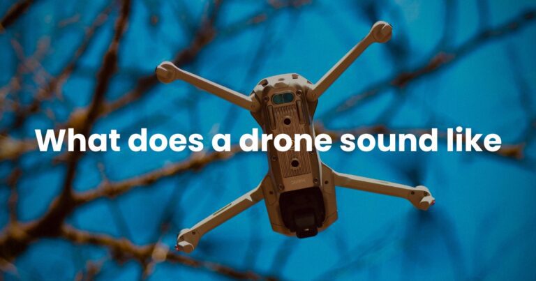 What does a drone sound like? (2023)
