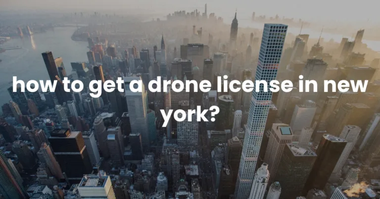 how to get a drone license in new york