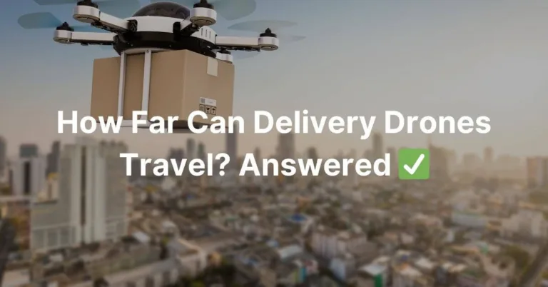 How Far Can Delivery Drones Travel? Answered ✅