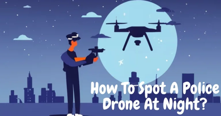 How To Spot A Police Drone At Night?