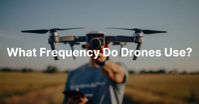What Frequency Do Drones Use? A Comprehensive Guide